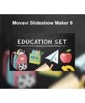 Movavi Slideshow Maker 8 - Education Set Effects DLC Steam Key GLOBAL